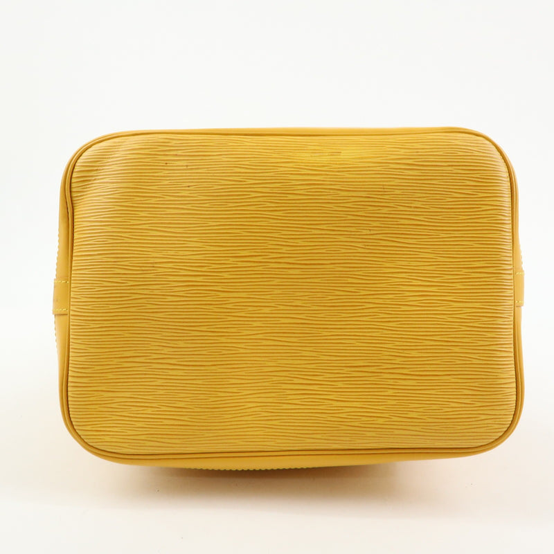 Louis Vuitton Noe Epi Leather Yellow Bag