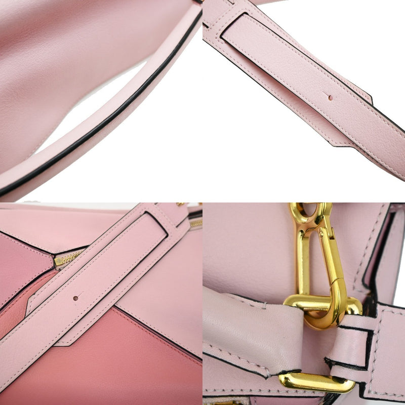 Loewe Puzzle Leather Pink Bag