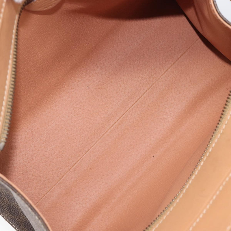 Celine Handbag Canvas Brown Bag