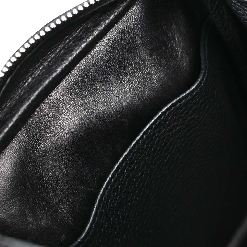 Hermes Lindy Clemence Black Leather Bag