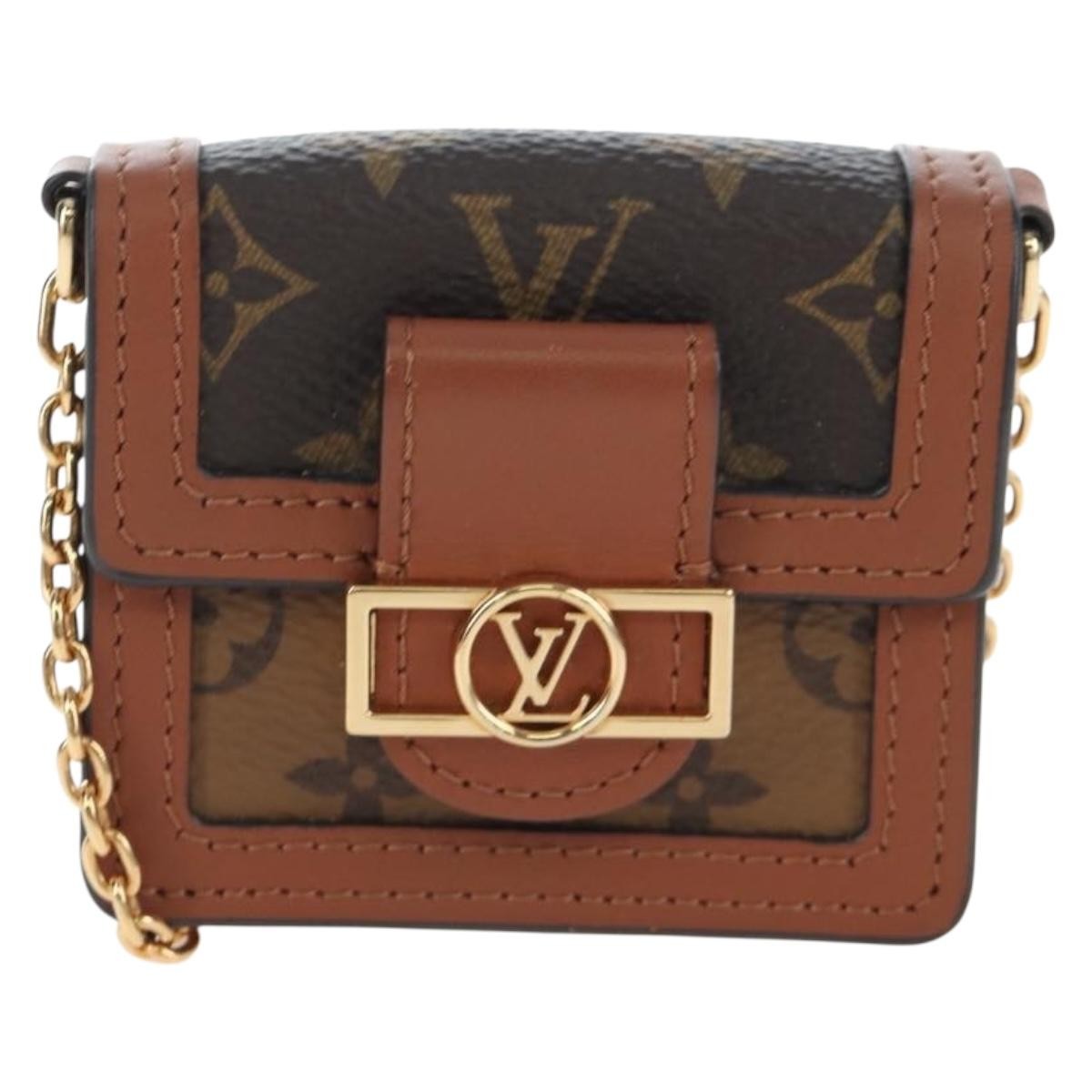 Louis Vuitton Dauphine Reverse Monogram Canvas Brown Bag