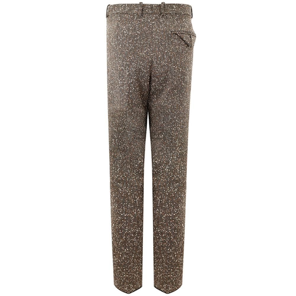 Multicolor Viscose Casual Pants