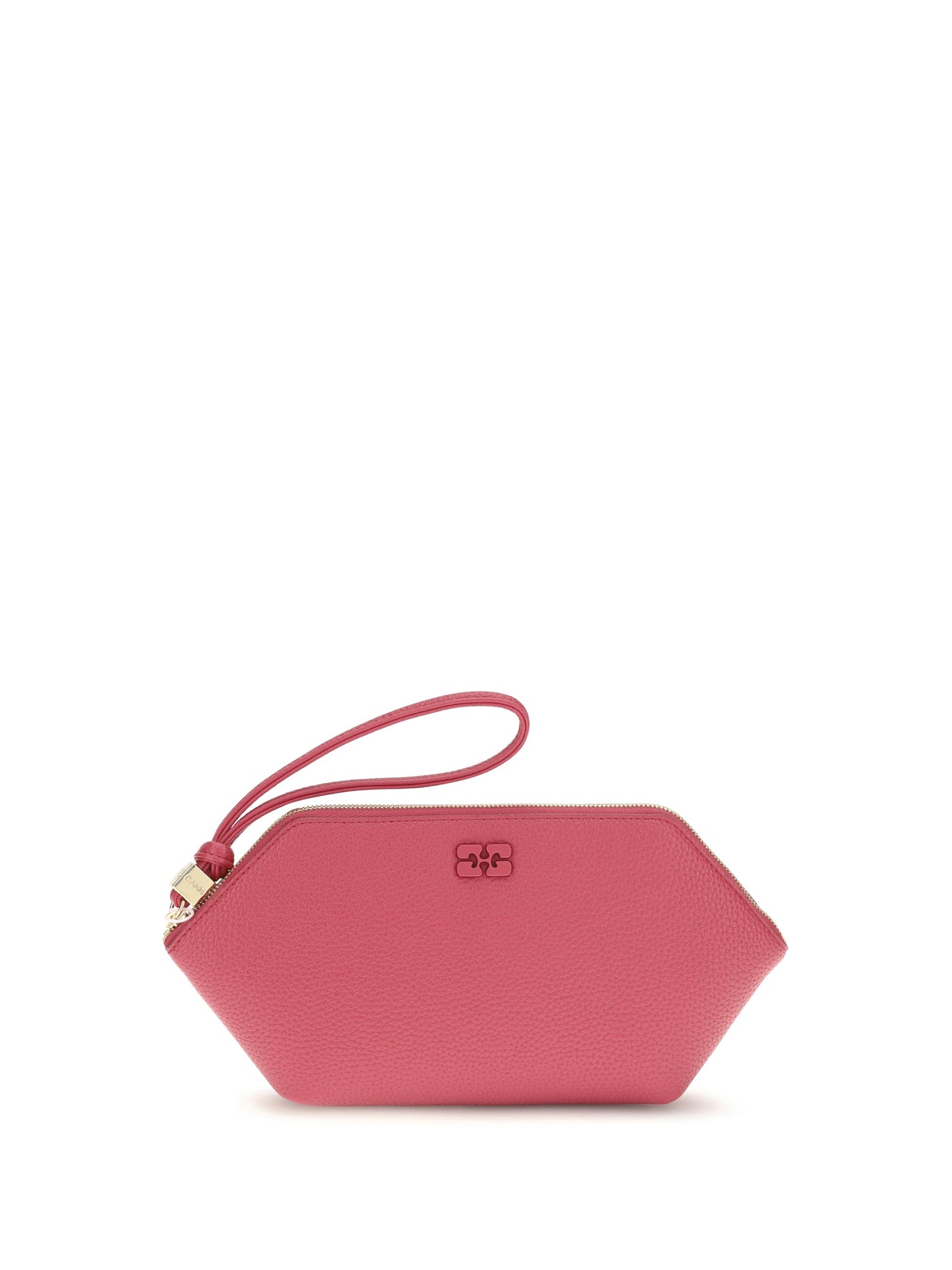 Ganni Bou Clutch — Red Recycled Polyester