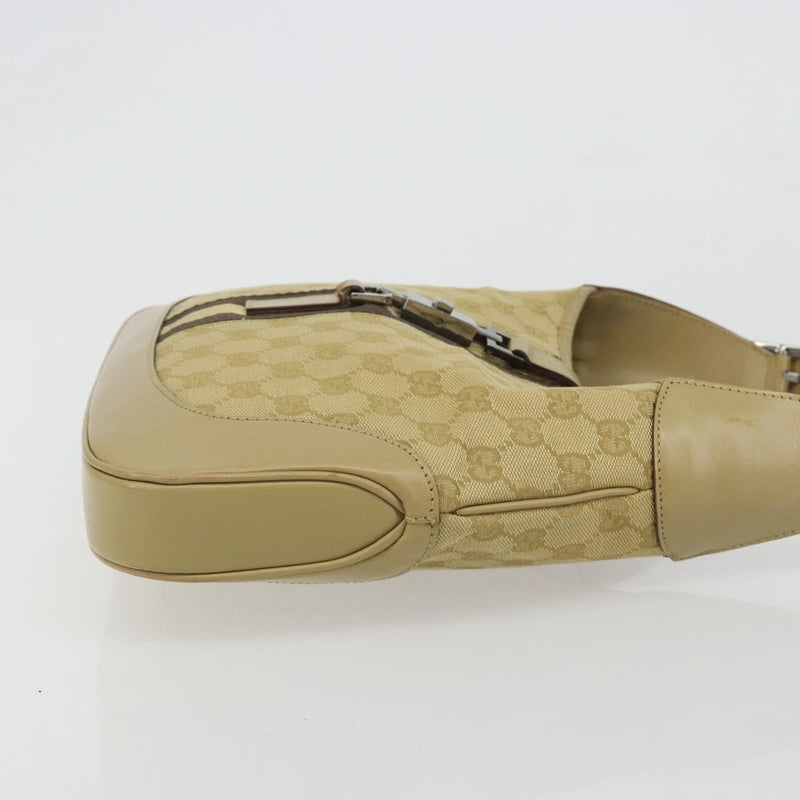 Gucci Web Jackie O Hobo Gg Canvas Beige