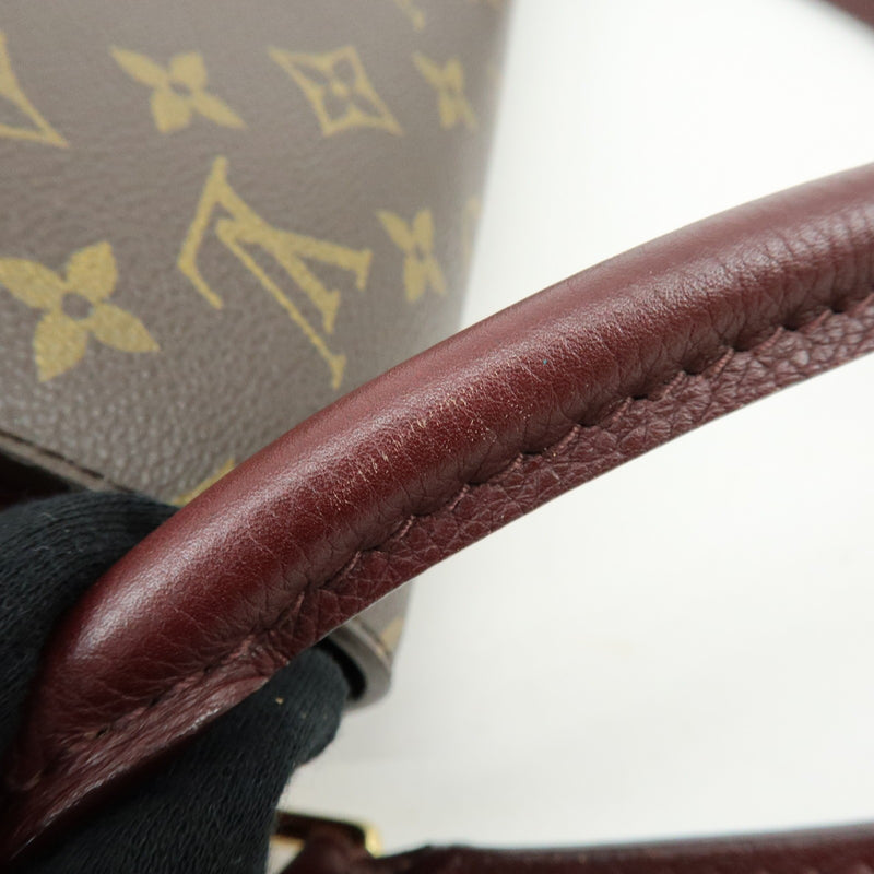 Louis Vuitton Olympe Monogram Canvas Brown Bag