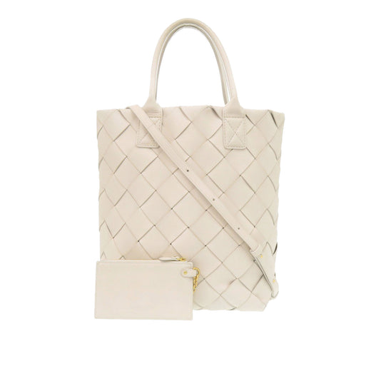 Lambskin Maxi Intrecciato Cabat Tote 30 - Image 1