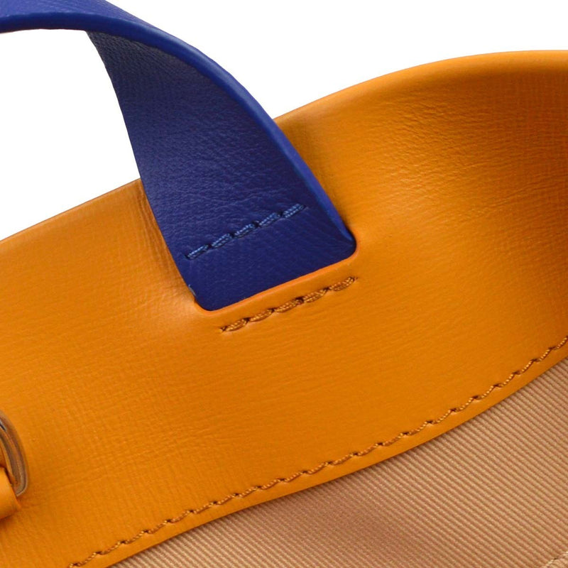 Louis Vuitton Shopper Leather Orange Bag