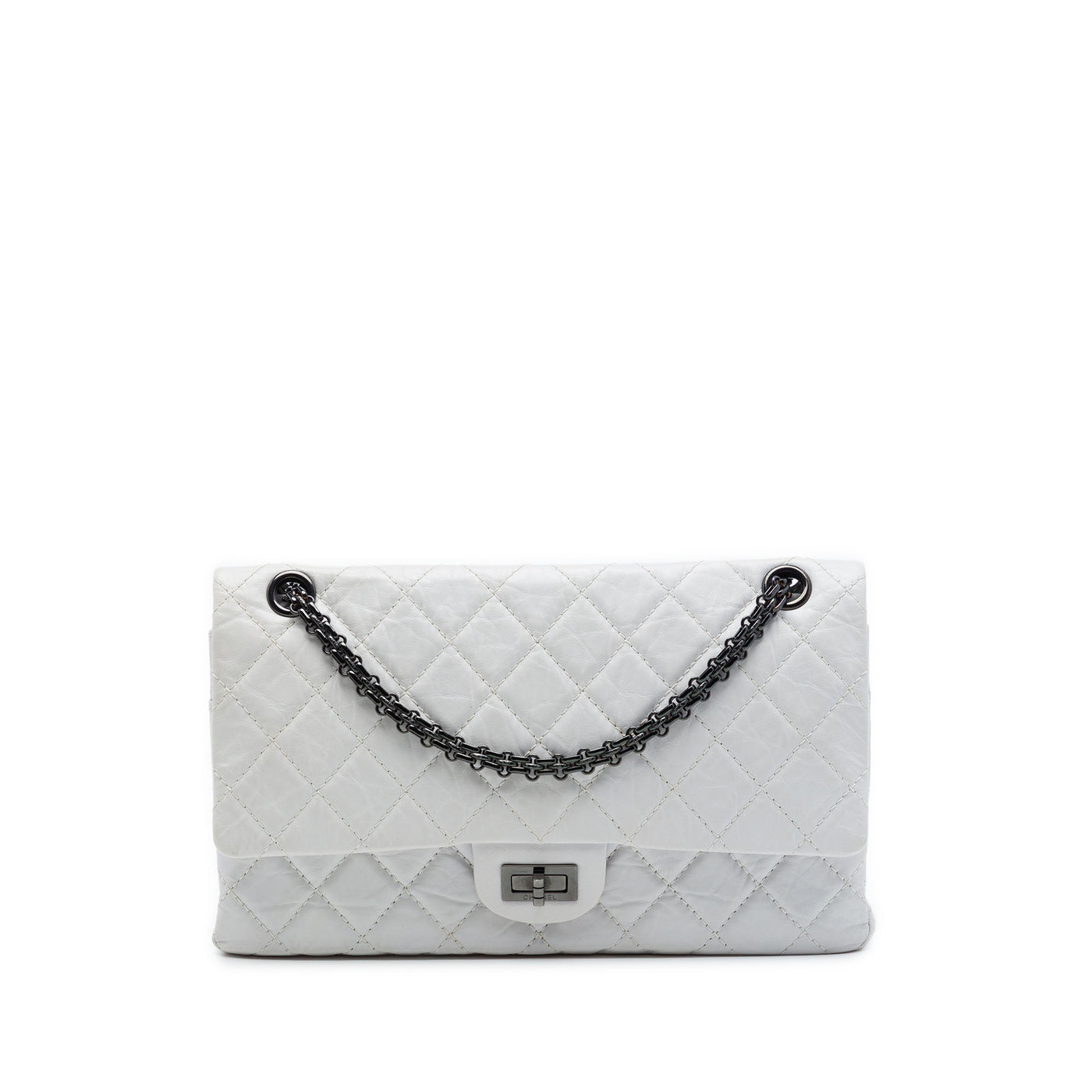 Quilted Aged Calfskin Reissue 2.55 Double Flap 226 - Image 1