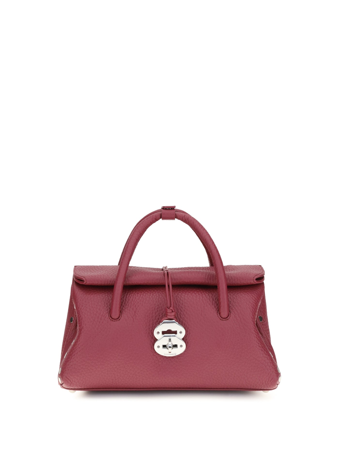 Zanellato Dotta Centauro Shoulder Bag — Pink Calf Leather