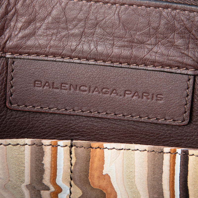 Suede Striped Papier Clutch - Image 5