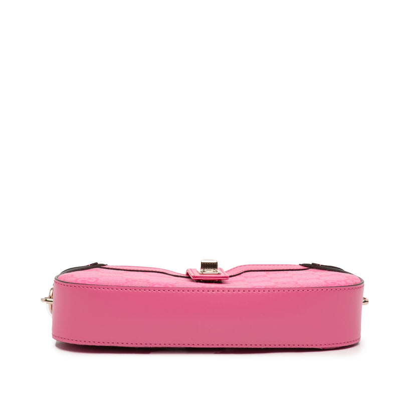 Mini GG Canvas Moon Side Shoulder Bag - Image 3