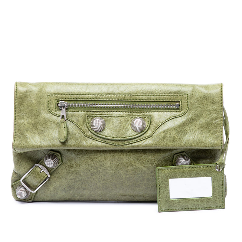 Lambskin Motocross Giant 21 Envelope Clutch - Image 7