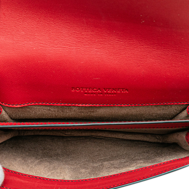 Nappa Intrecciato Microstud Montebello Crossbody - Image 4