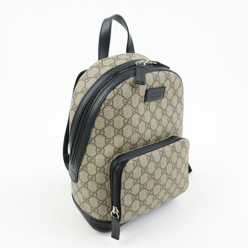 Gucci Zip Pocket Gg Coated Canvas Beige Bag