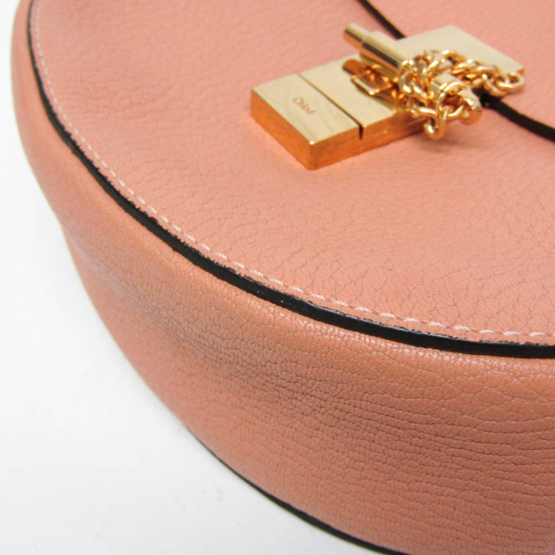 Chloe Drew Leather Orange Bag