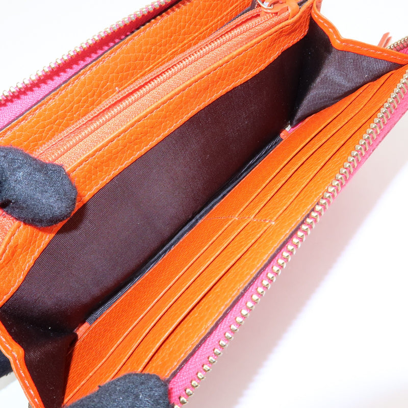 Gucci Bamboo Tassel Zip Leather Pink Accessory