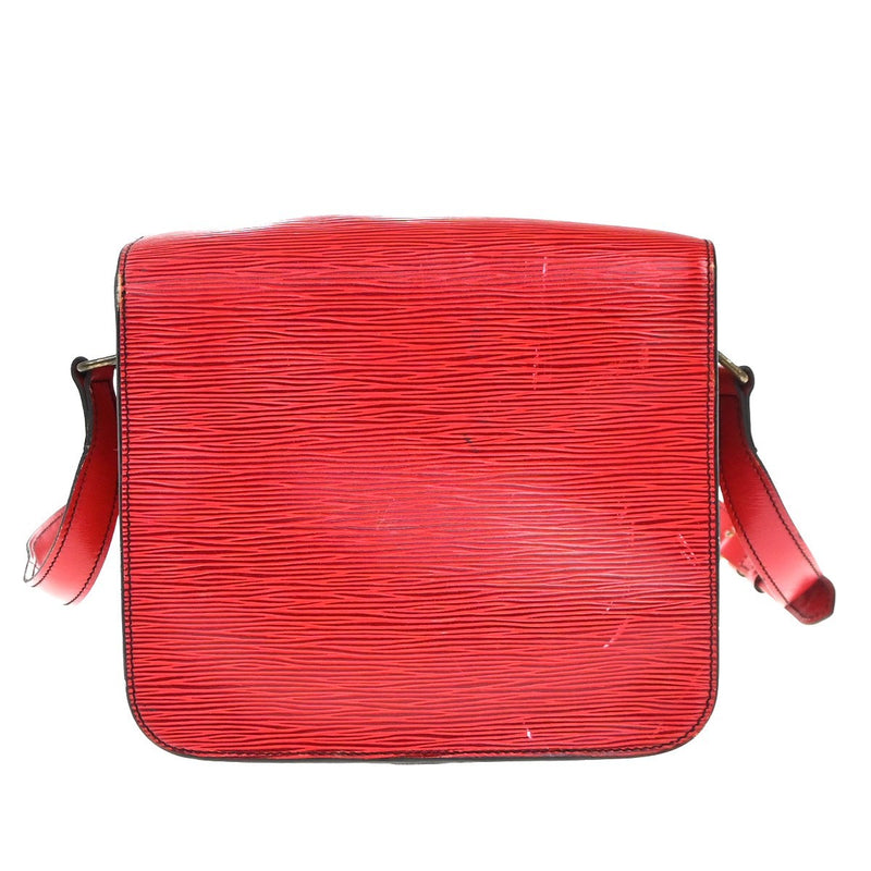 Louis Vuitton Cartouchiere Epi Leather Red Bag