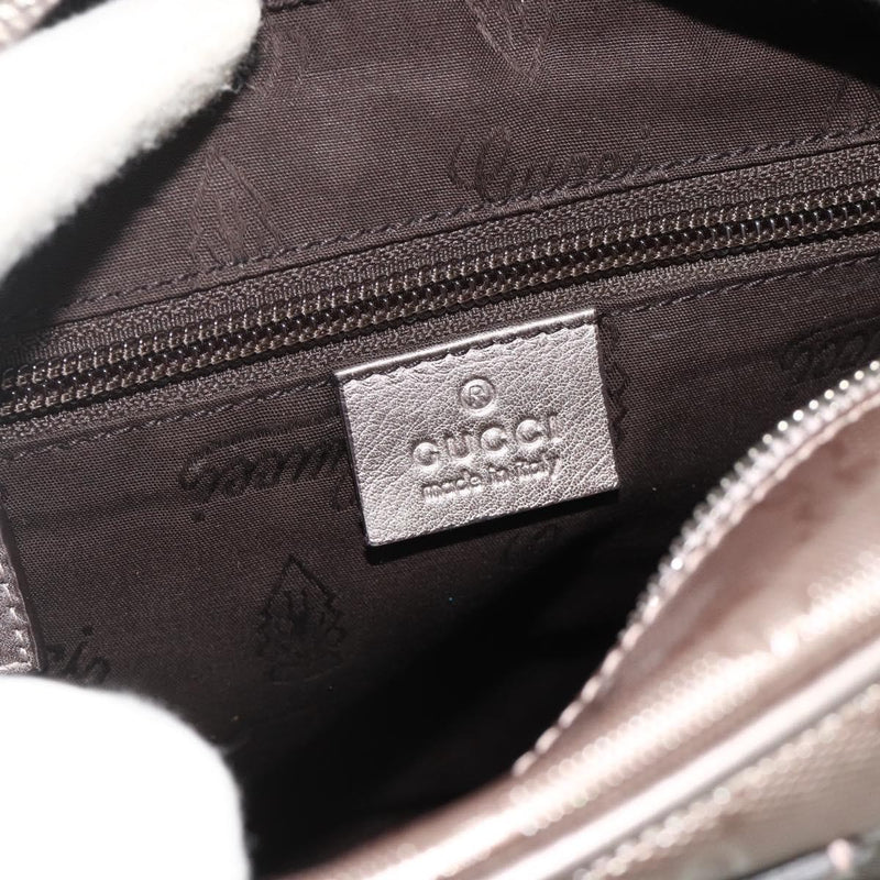 Gucci Zip Gg Imprime Pink Canvas Bag