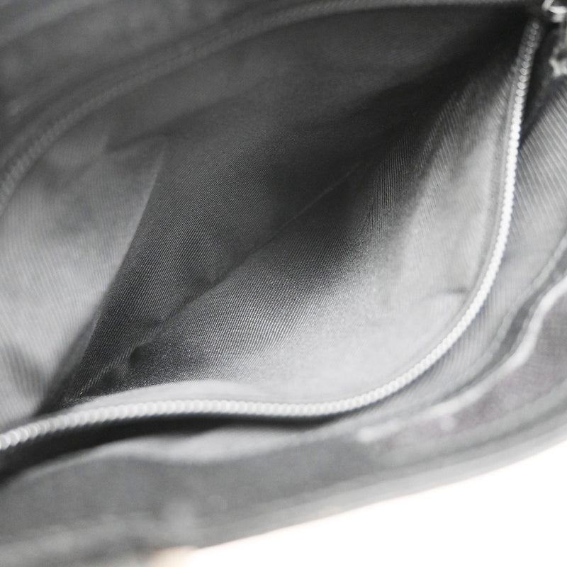 Gucci Vintage Flat Gg Canvas Black Bag