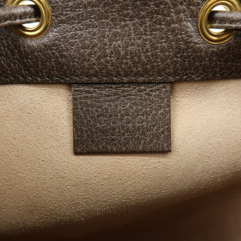 Gucci Ophidia Bucket Gg Coated Canvas Beige Bag