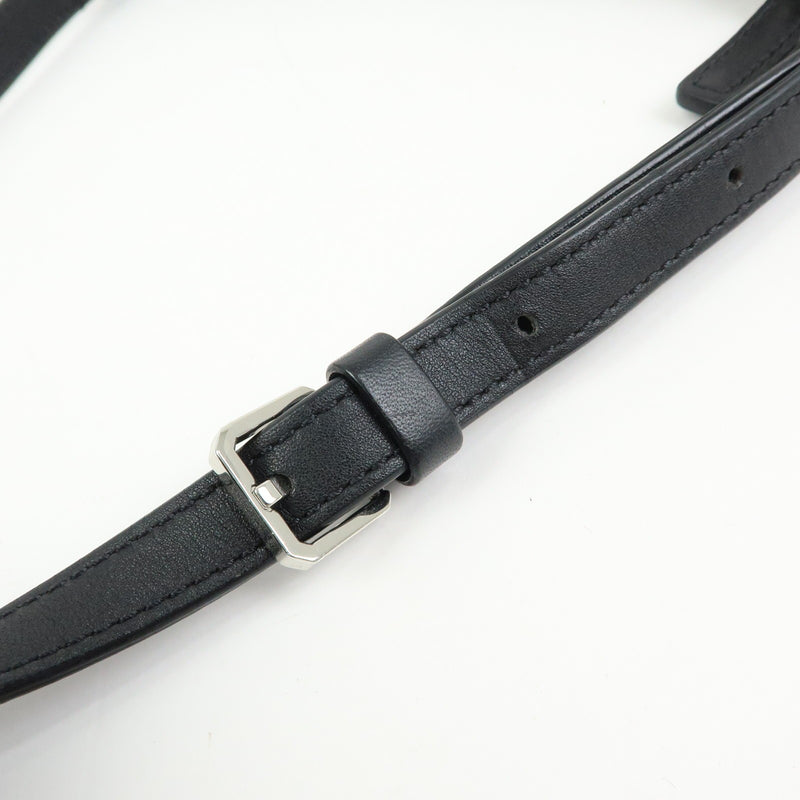 Mcm Vintage Vicetos Leather Gray Canvas Bag