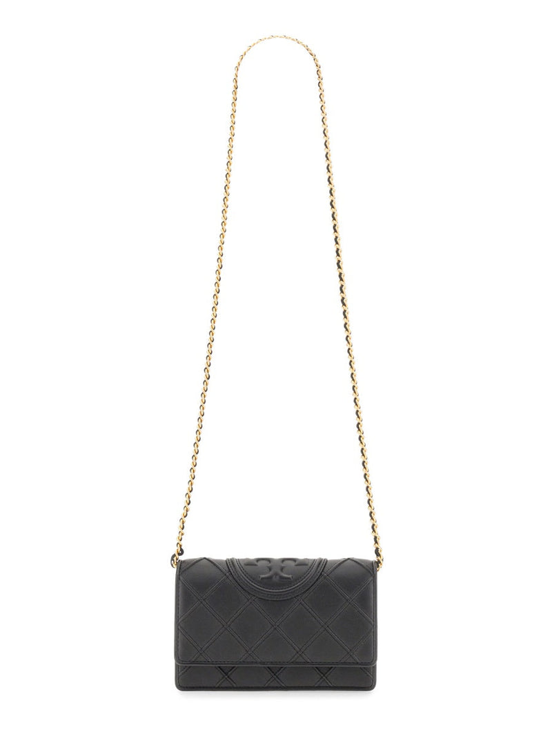 Tory Burch Fleming Wallet — Black & Purses
