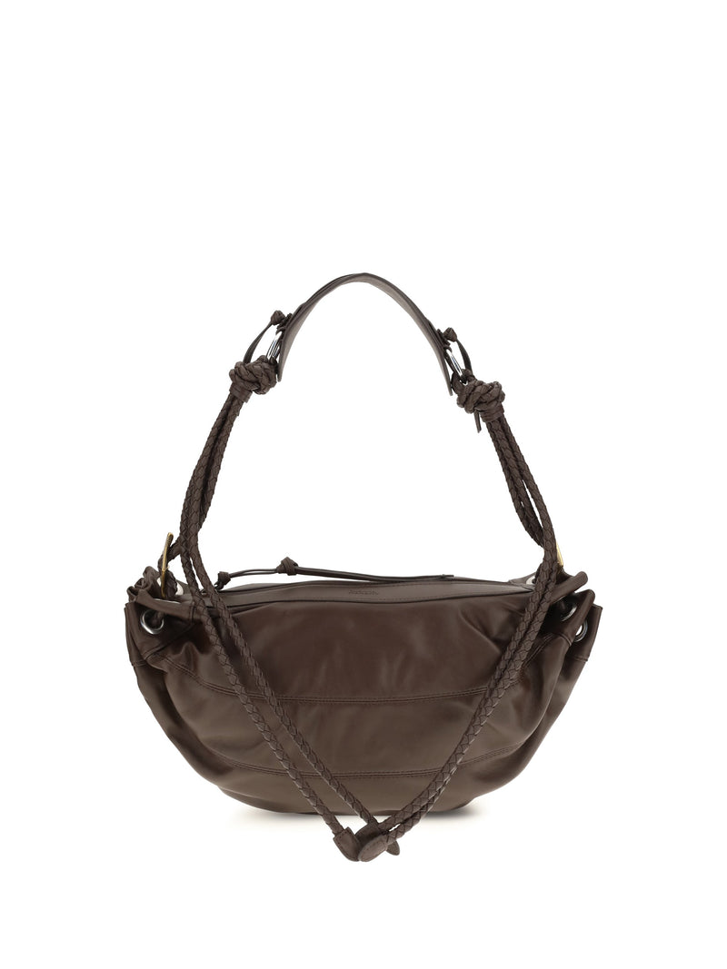 Isabel Marant Maia Shoulder Bag — Brown Lambskin
