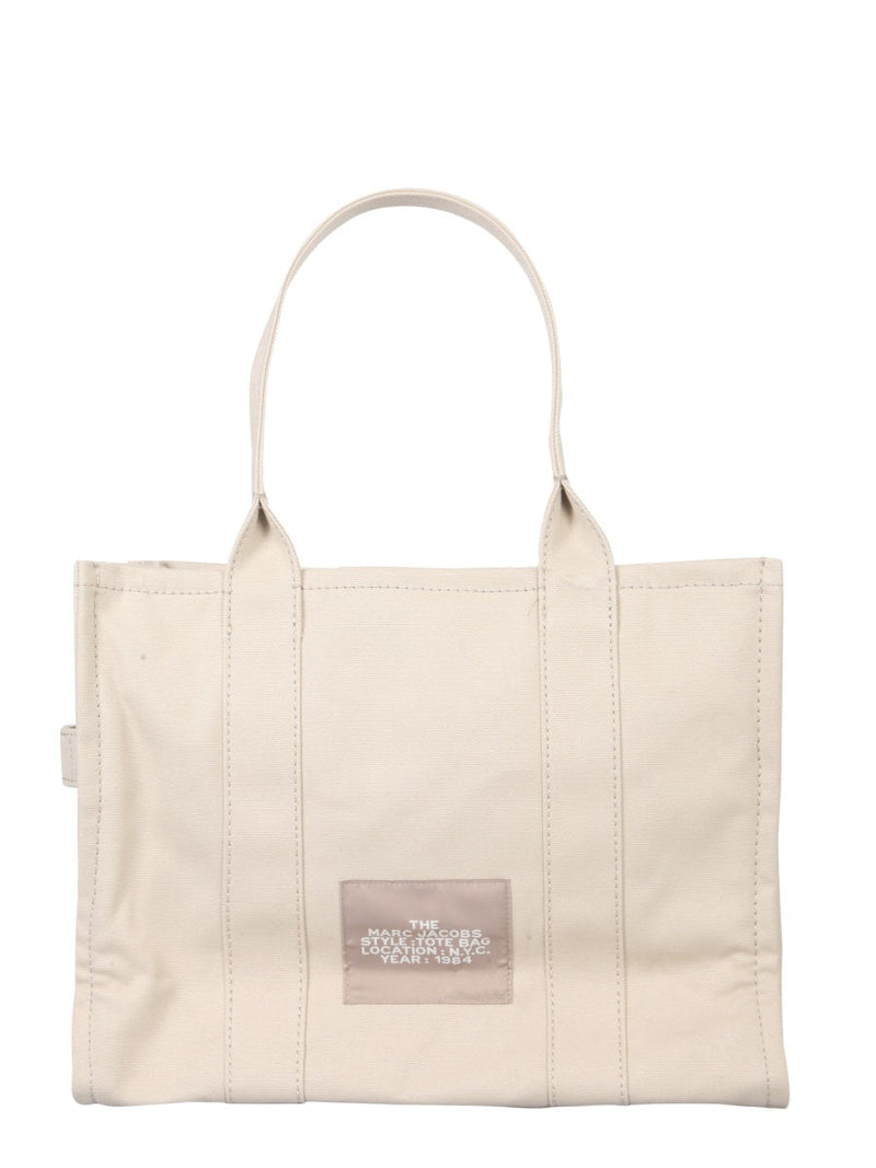 Marc Jacobs Tote Bag — Beige Cotton