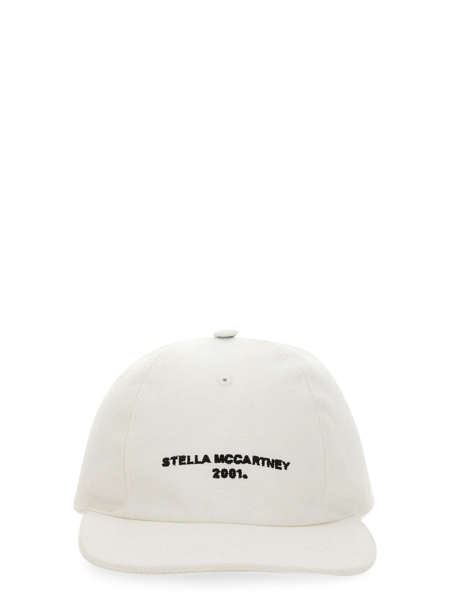 Stella Mccartney 570194_wp00231830 Baseball Cap — White Cotton Caps