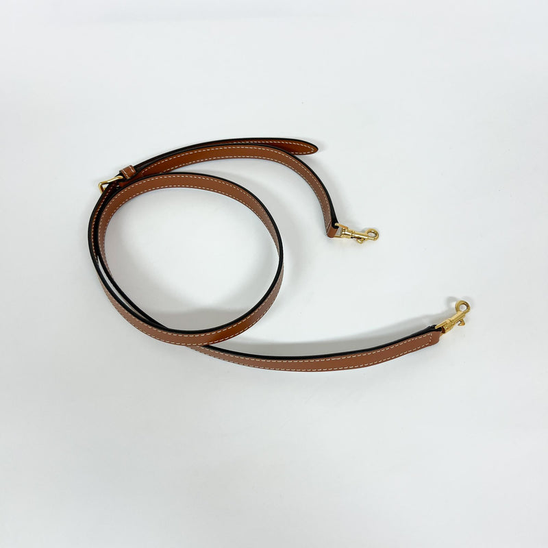 Celine Heart Leather Brown Calfskin Bag