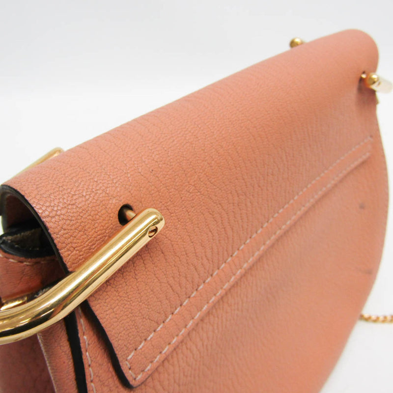 Chloe Drew Leather Orange Bag