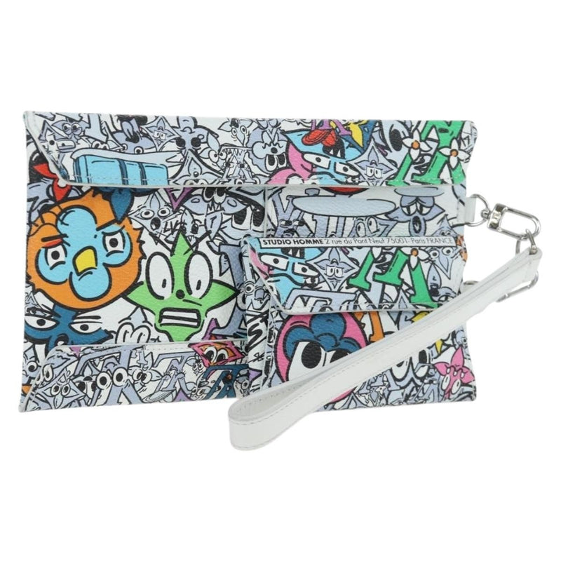 Louis Vuitton Trio Envelope Pouch Set Limited Edition Monogram Comics Canvas Multicolour