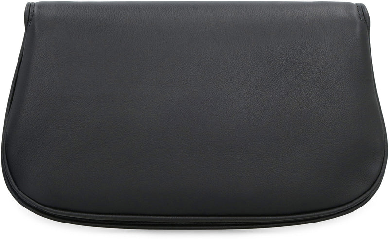Gucci Blondie Shoulder Bag — Black Calf Leather