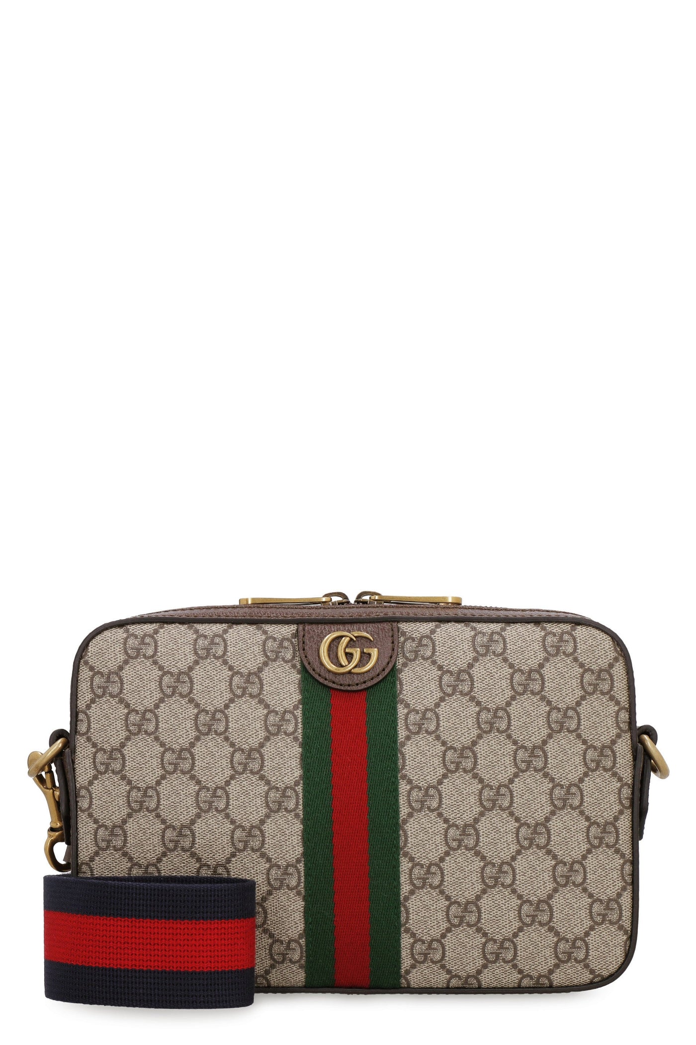 Gucci Ophidia Shoulder Bag — Beige