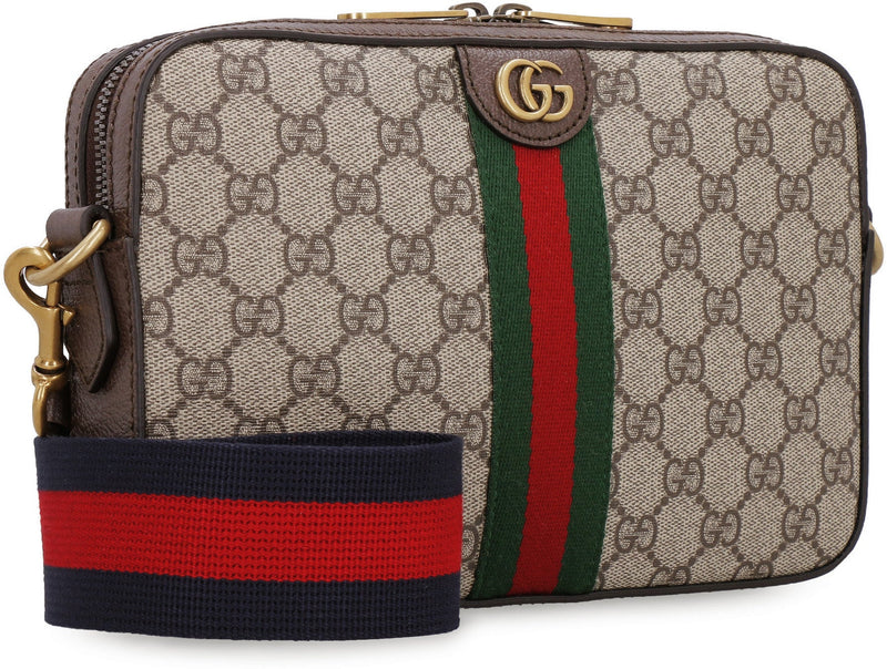 Gucci Ophidia Shoulder Bag — Beige