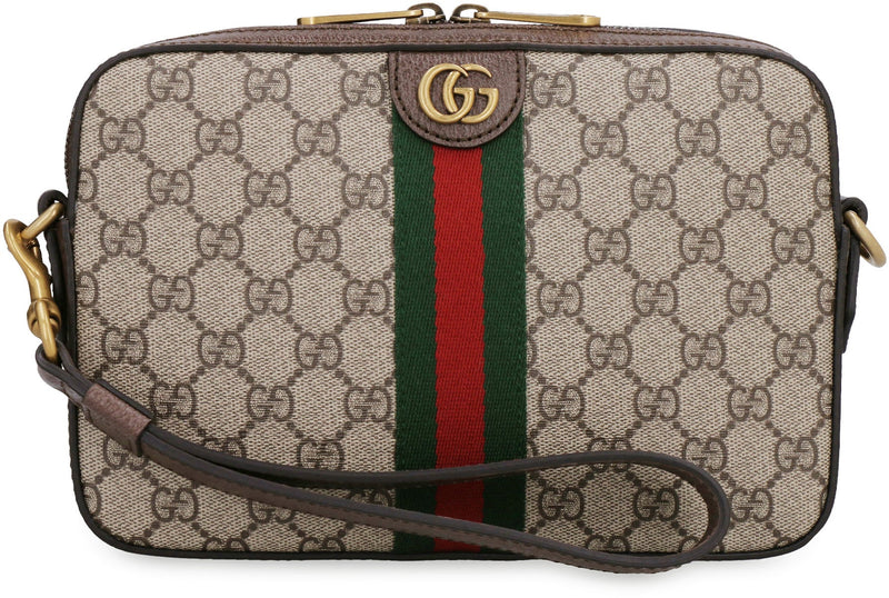 Gucci Ophidia Shoulder Bag — Beige