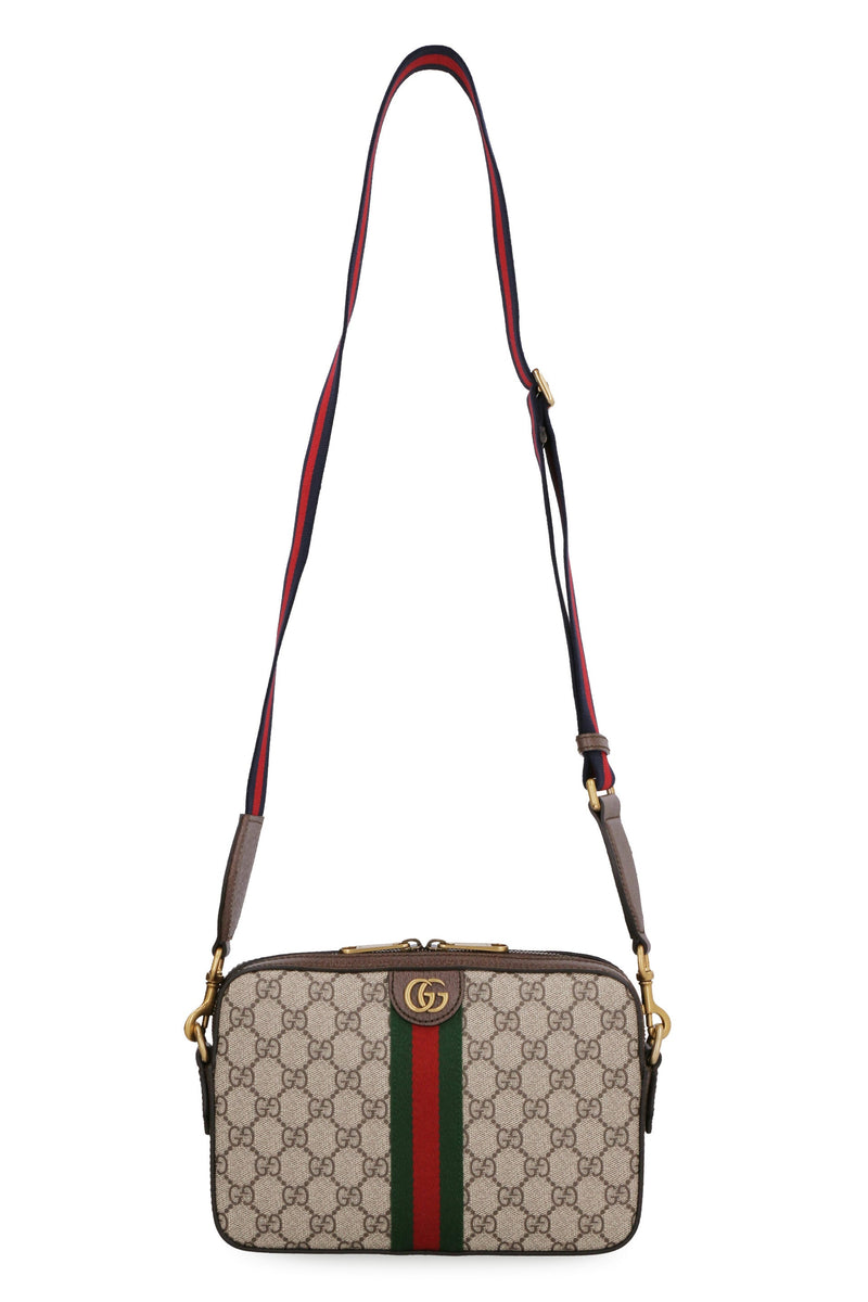 Gucci Ophidia Shoulder Bag — Beige