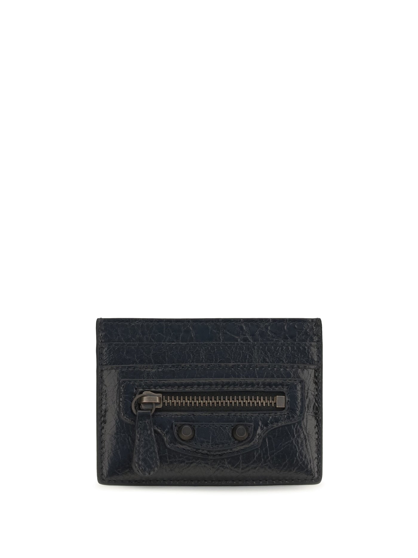 Balenciaga Le City Card Holder — Black Lamb Ovis Aries Wallet