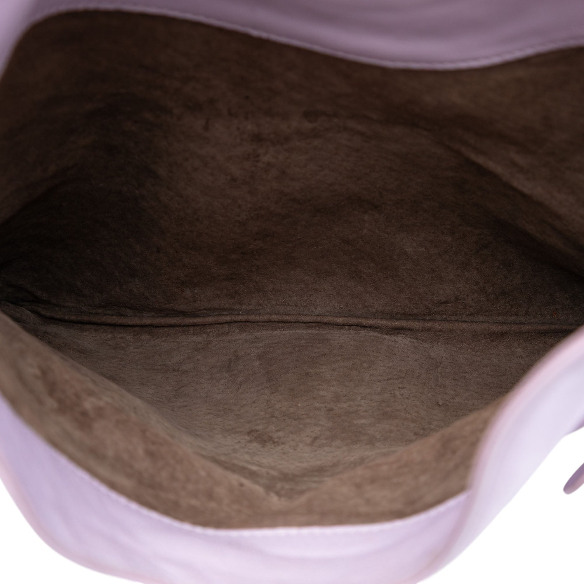 Nappa Intrecciato Turn Lock Clutch - Image 4