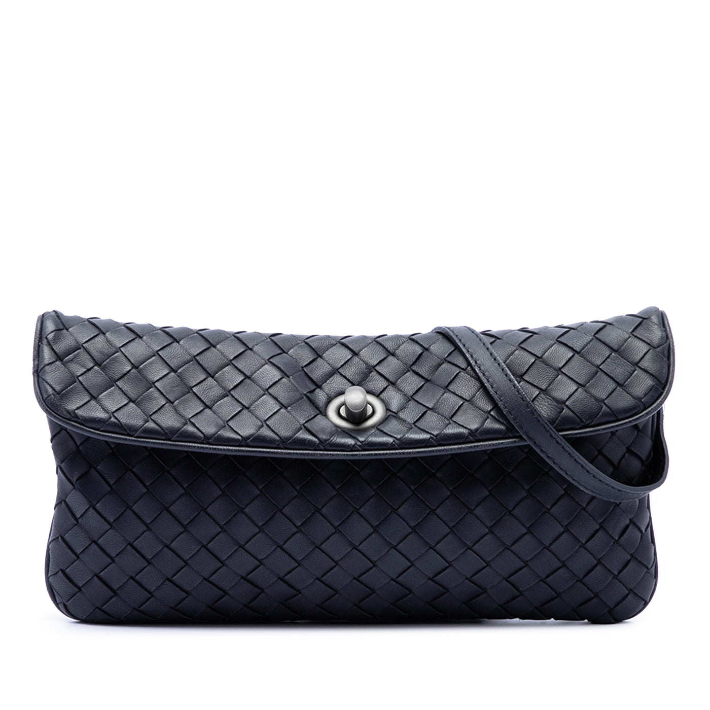 Mini Nappa Intrecciato Turn Lock Crossbody - Image 1