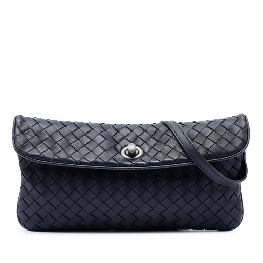 Mini Nappa Intrecciato Turn Lock Crossbody - Image 1