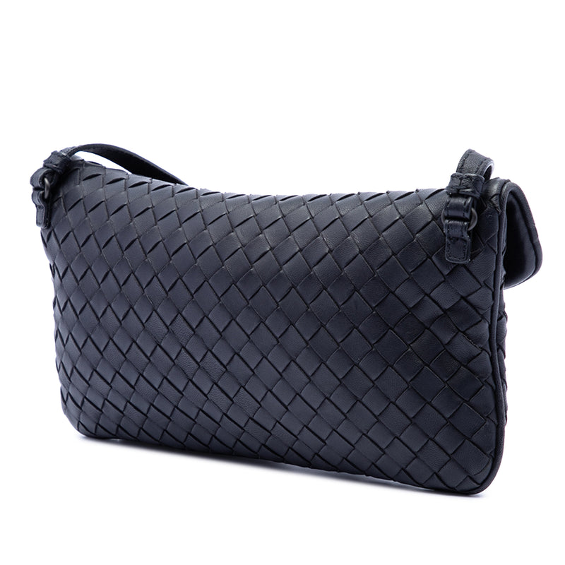 Mini Nappa Intrecciato Turn Lock Crossbody - Image 2