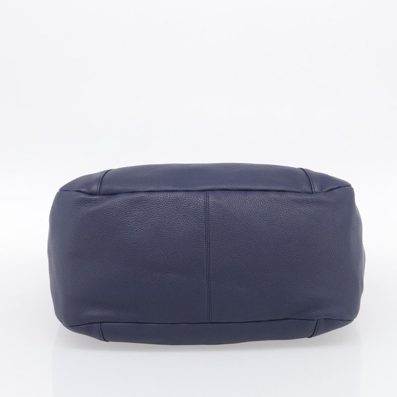 Loewe Calle Hobo Leather Navy
