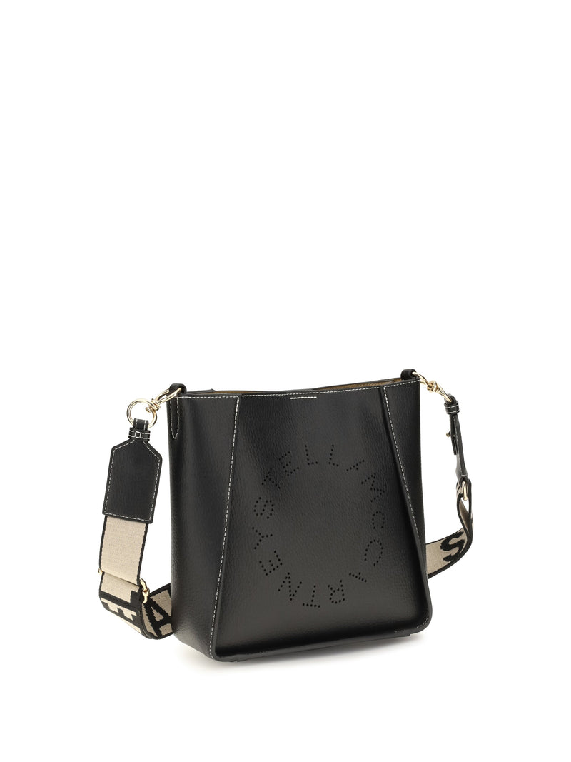 Stella Mccartney Shoulder Bag — Black Polyurethane