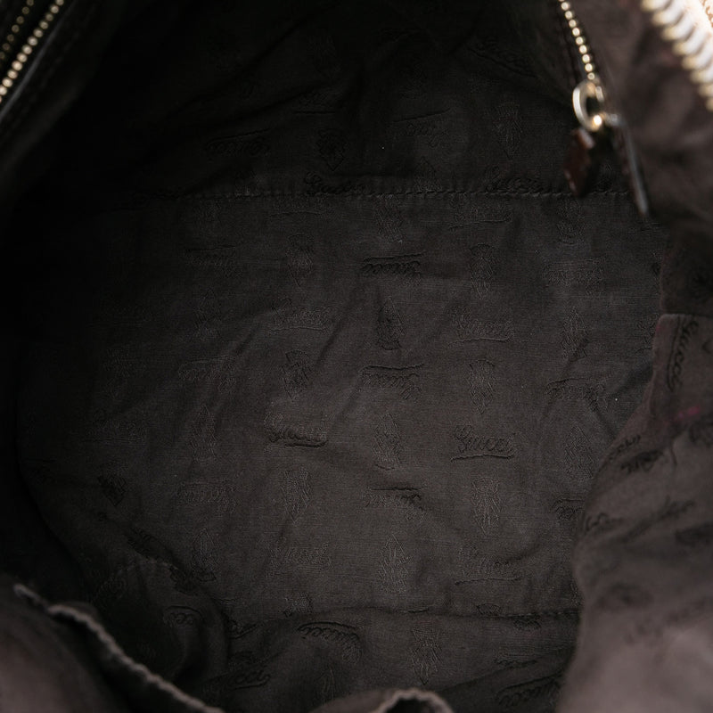 Medium GG Canvas Charm Dome Satchel - Image 4