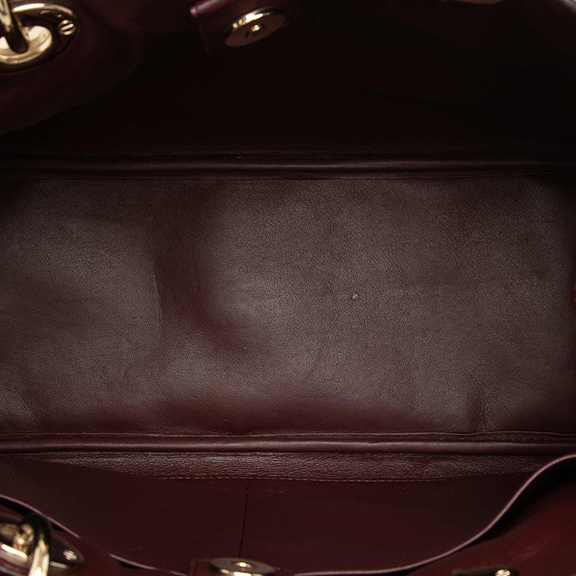 Medium Pebbled Calfskin Diorissimo Satchel - Image 4