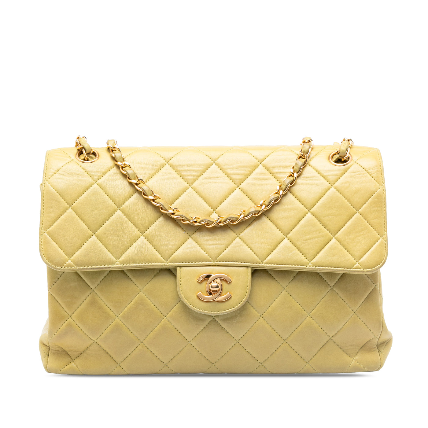 Jumbo Quilted Lambskin Double Sided Flap - Image 1