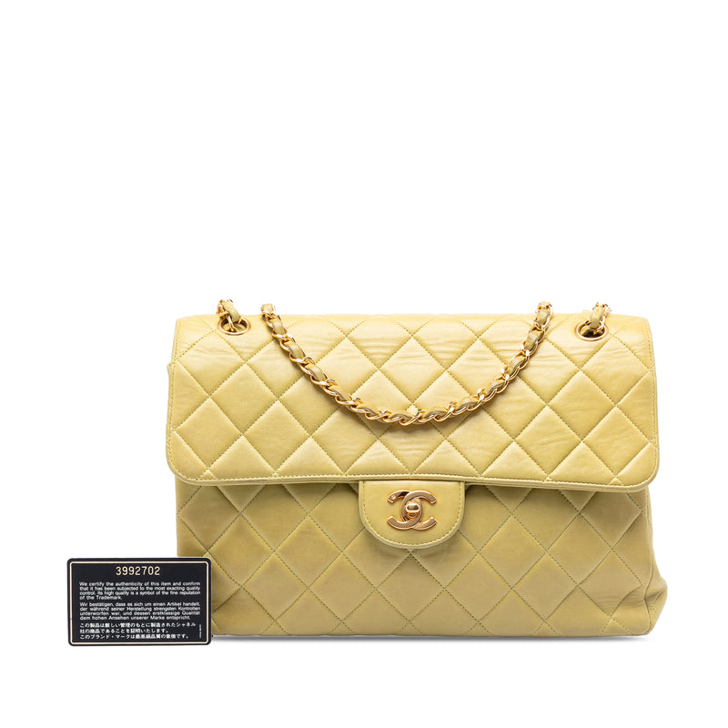 Jumbo Quilted Lambskin Double Sided Flap - Image 8