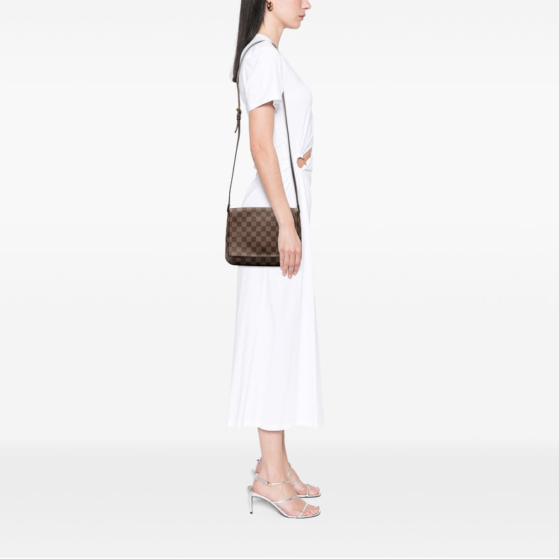 Damier Ebene Musette Tango Long Strap - Image 7