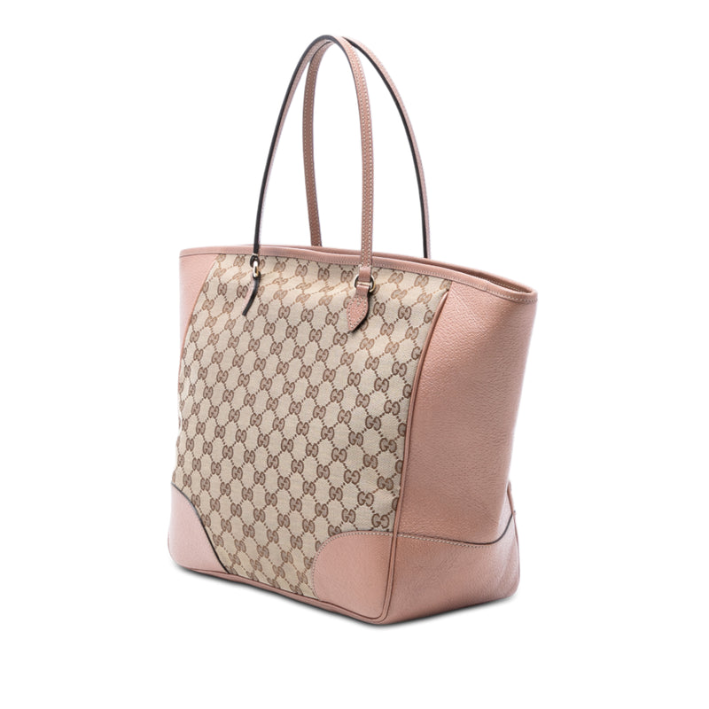 GG Canvas and Leather Bree Tote - Image 2